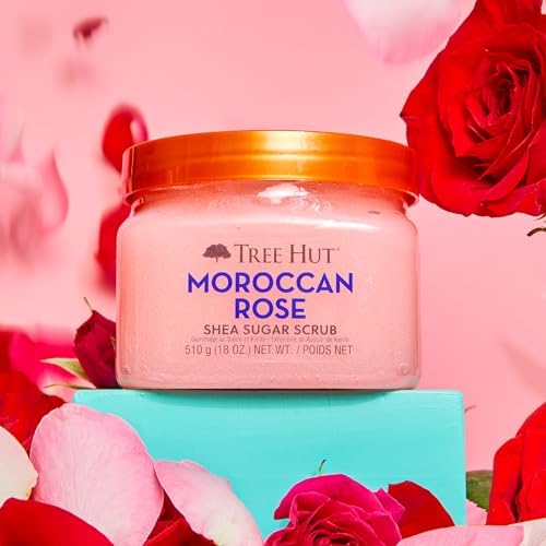 Tree Hut Body Scrub, Tropical Mango, 18 Oz