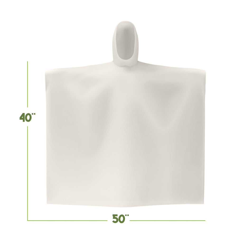 Hagon PRO Disposable Rain Ponchos for Adults, Hooded Poncho, Family 5 Pack