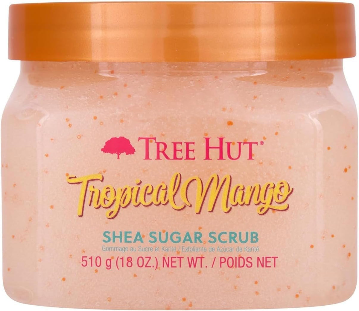 Tree Hut Body Scrub, Tropical Mango, 18 Oz