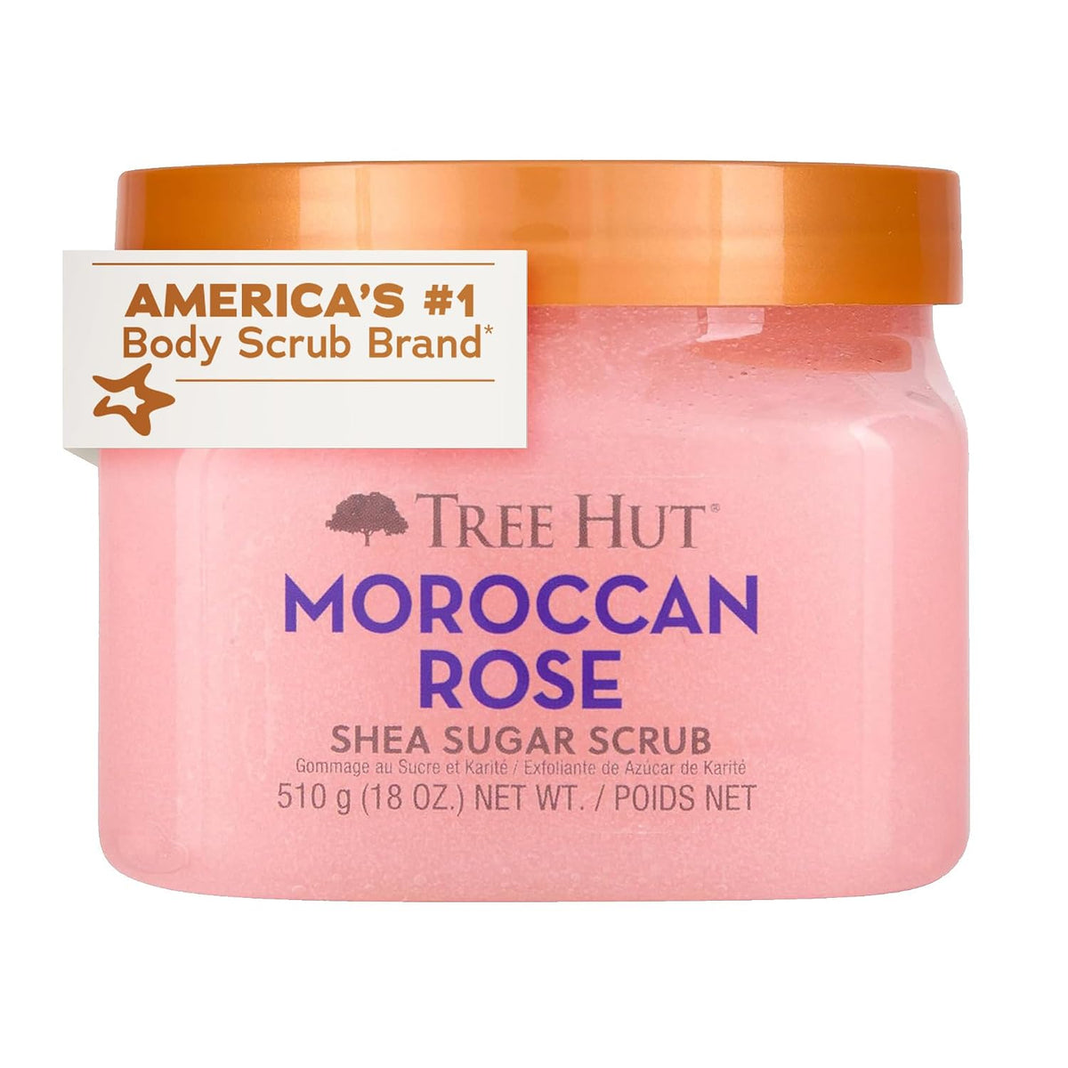 Tree Hut Body Scrub, Tropical Mango, 18 Oz