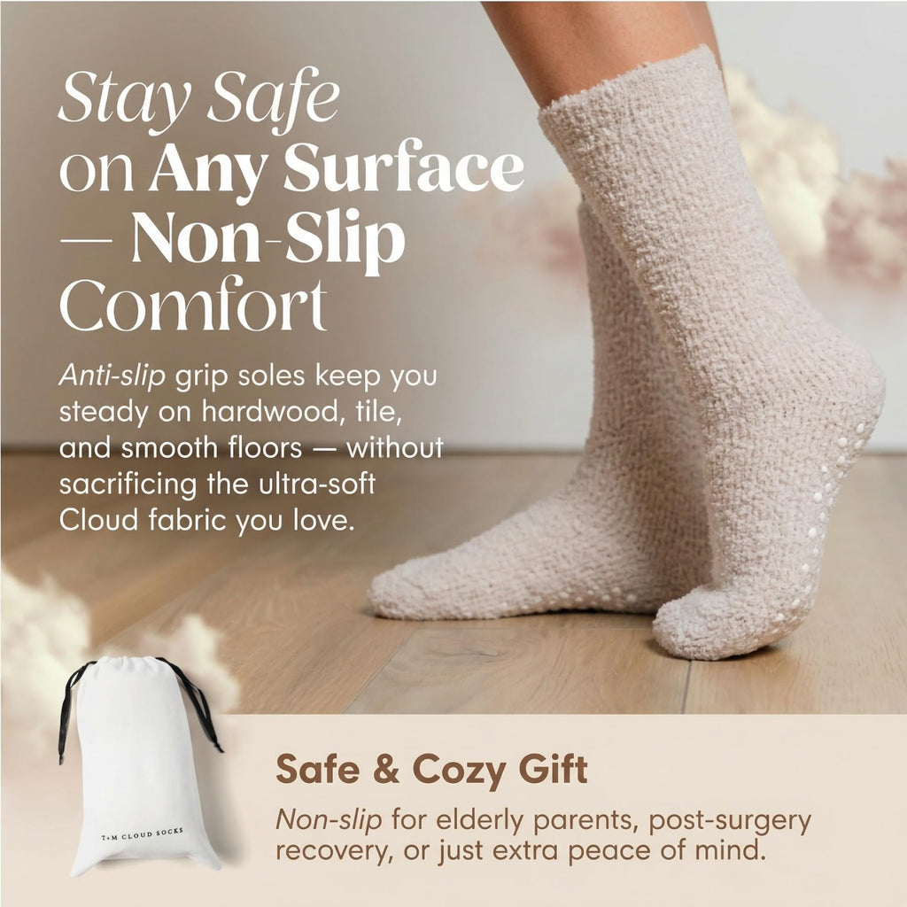 Unboxme Gifts Warm & Cozy Ultra-Luxe Cloud Fuzzy Socks, Gifts for Women