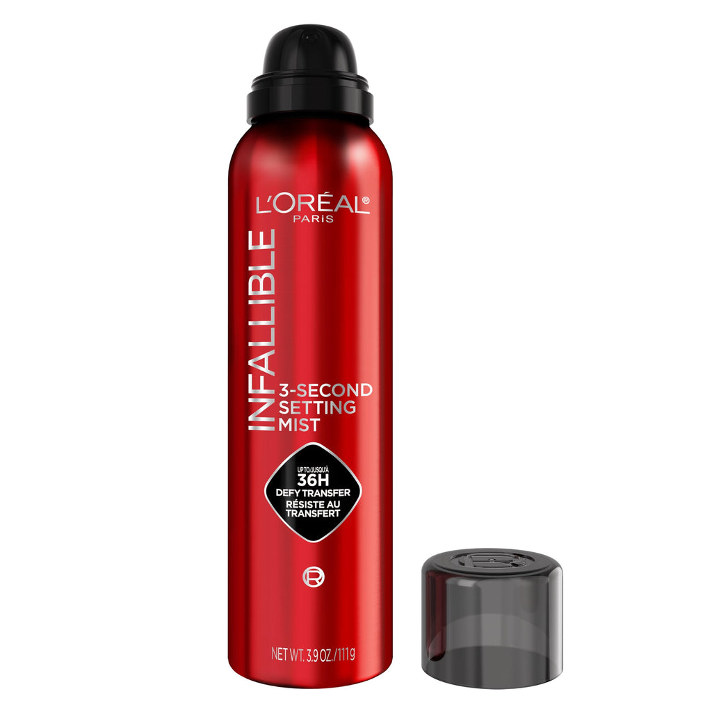 L'Oreal Paris Infallible 3-Second Setting Spray, Up to 36HR Wear, 1.76 oz