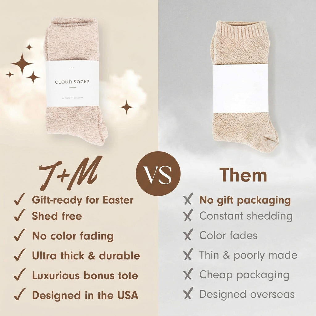 Unboxme Gifts Warm & Cozy Ultra-Luxe Cloud Fuzzy Socks, Gifts for Women