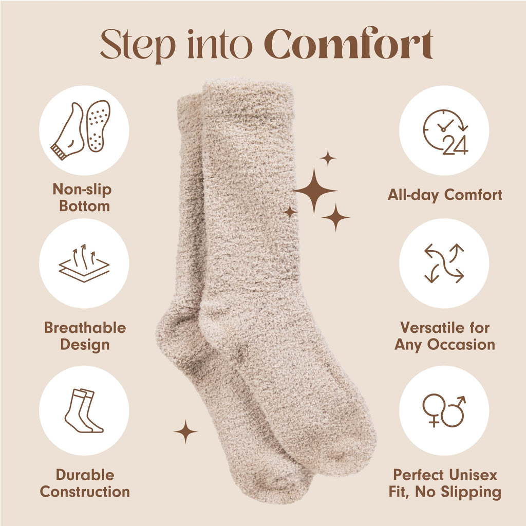 Unboxme Gifts Warm & Cozy Ultra-Luxe Cloud Fuzzy Socks, Gifts for Women