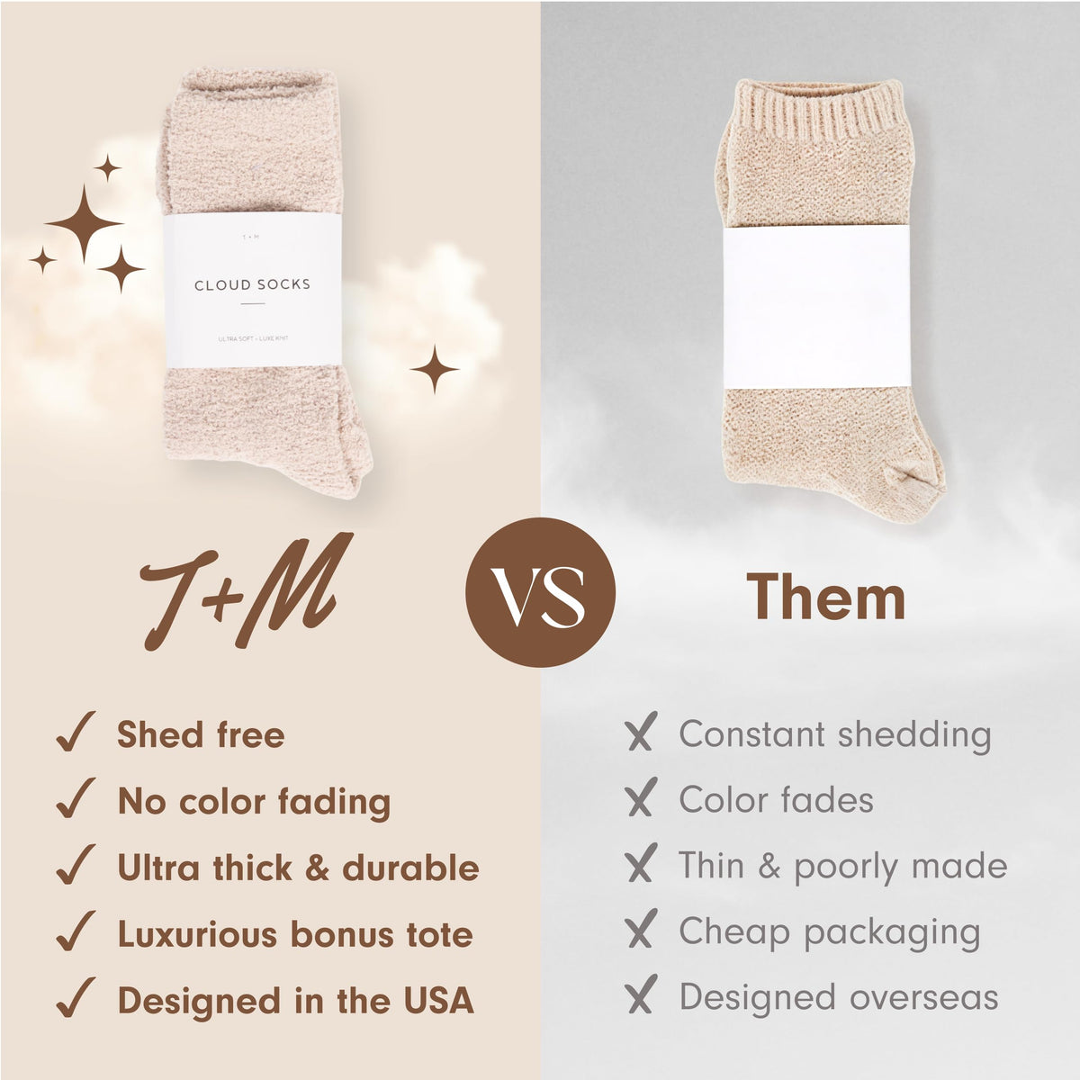 Unboxme Gifts Warm & Cozy Ultra-Luxe Cloud Fuzzy Socks, Gifts for Women