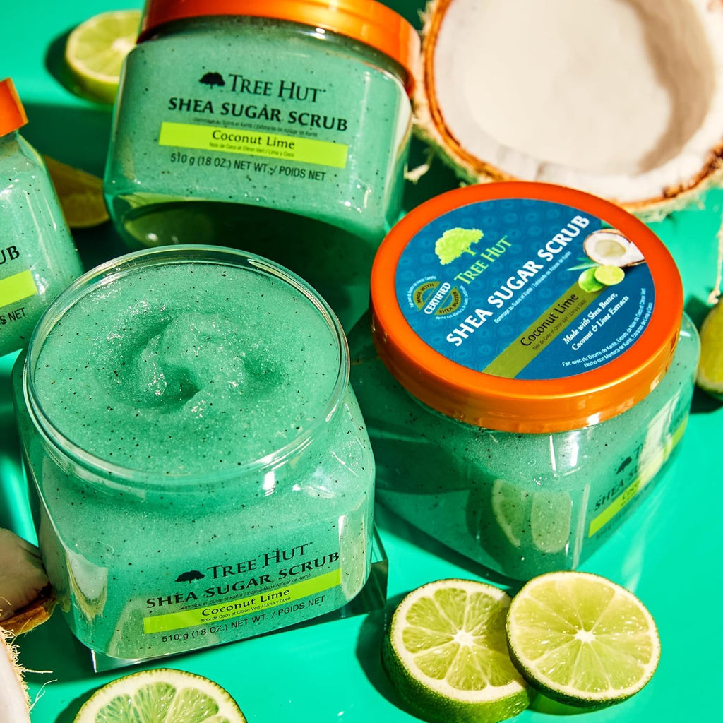 Tree Hut Body Scrub, Tropical Mango, 18 Oz